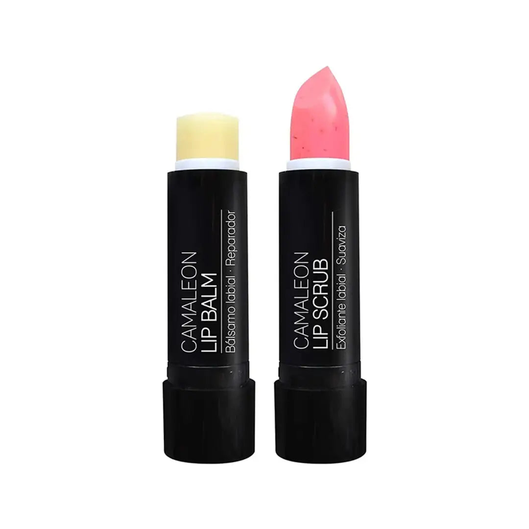 Camaleon Kit Reparador Lip Scrub+Lip Blam Spf15 - Fresa