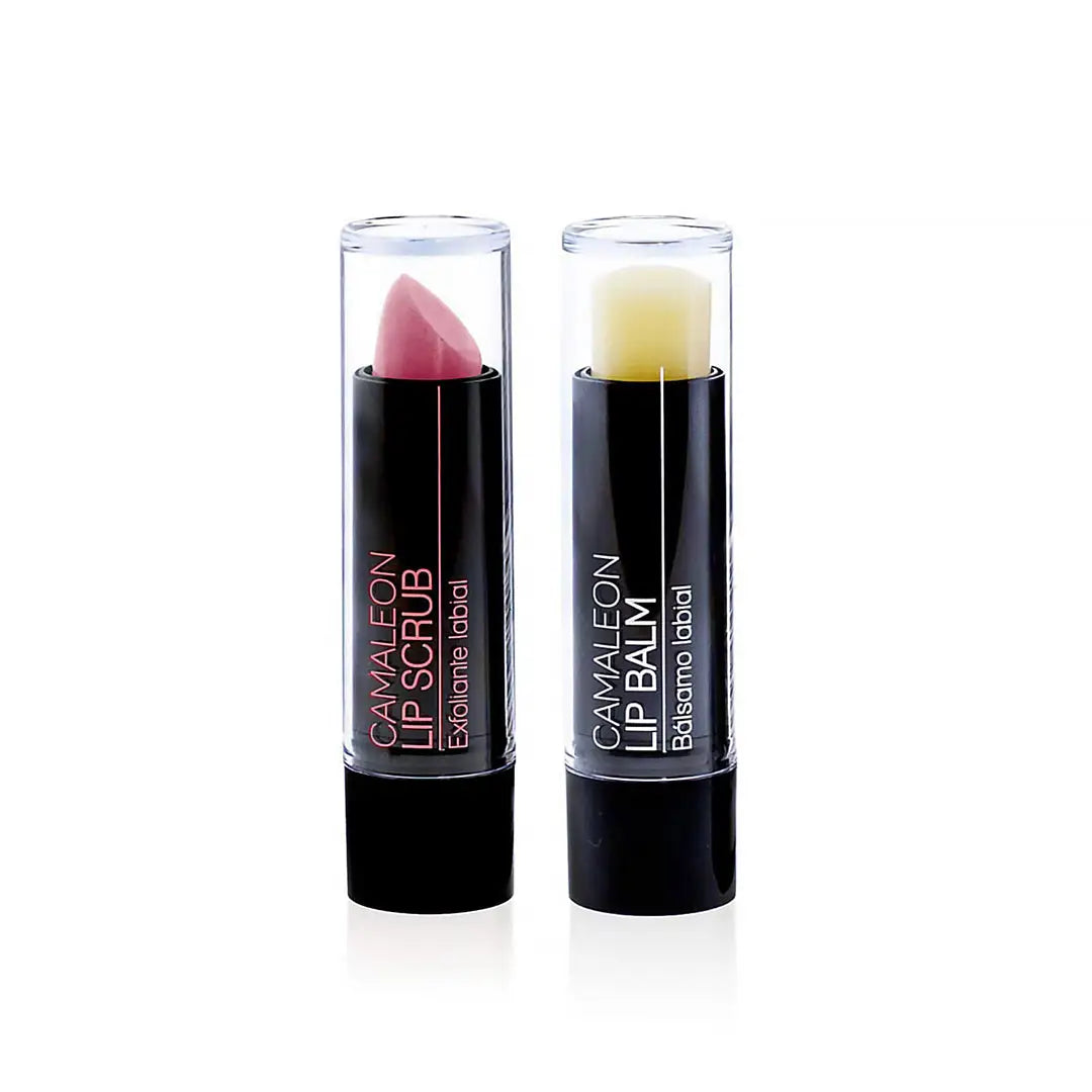 Camaleon Kit Reparador Lip Scrub+Lip Blam Spf15 - Fresa