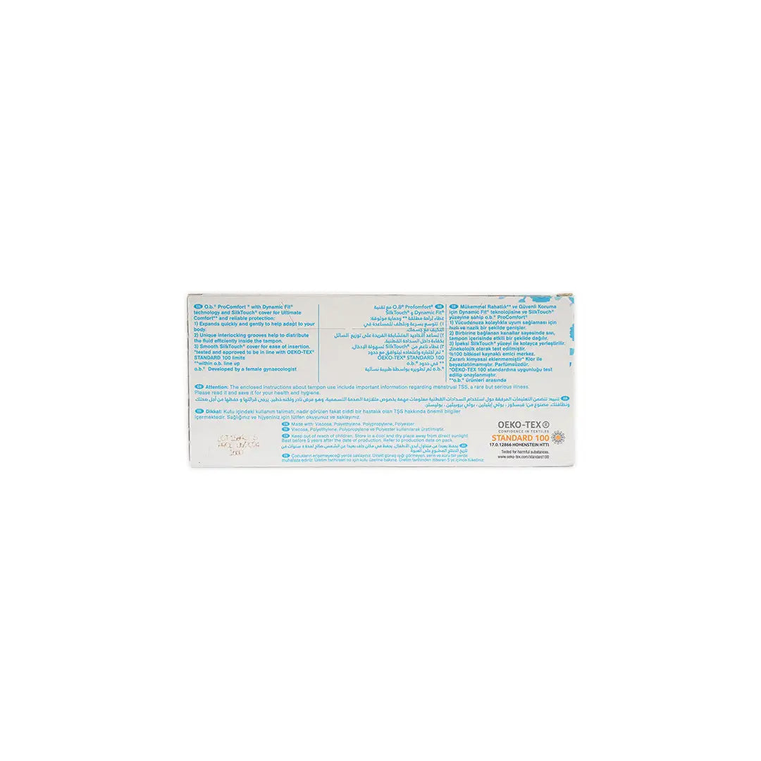 Tampon OB Procomfort Super 16Pcs