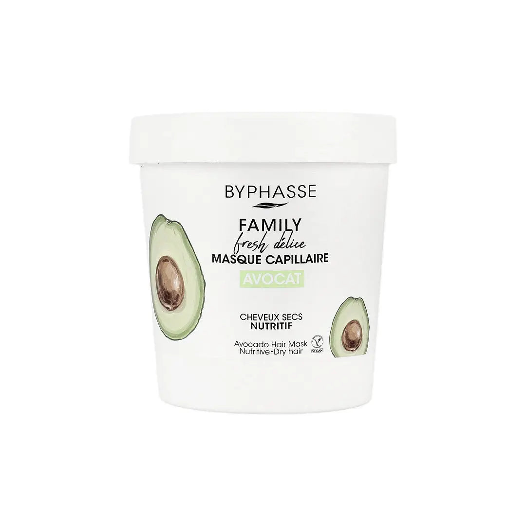 51414-Byphasse Family Fresh Delice Hair Mask 250ml - Avocat