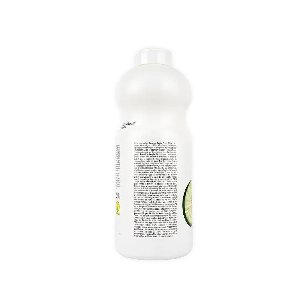 Byphasse Family Fresh Delice Shampoo 750ml-GreenTea Lime5452