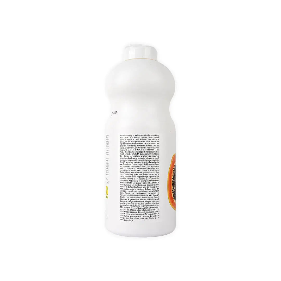 Byphasse Family Fresh Delice Shampoo 2in1 750ml-Papaya 5421