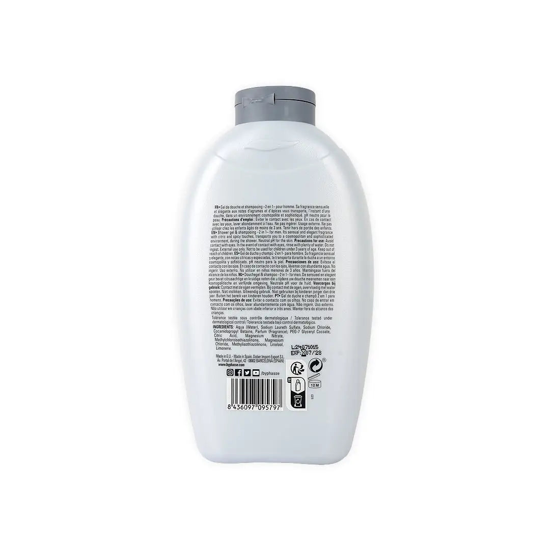 Byphasse Shampoo Men 2in1 600ml - Urban Swing 5797