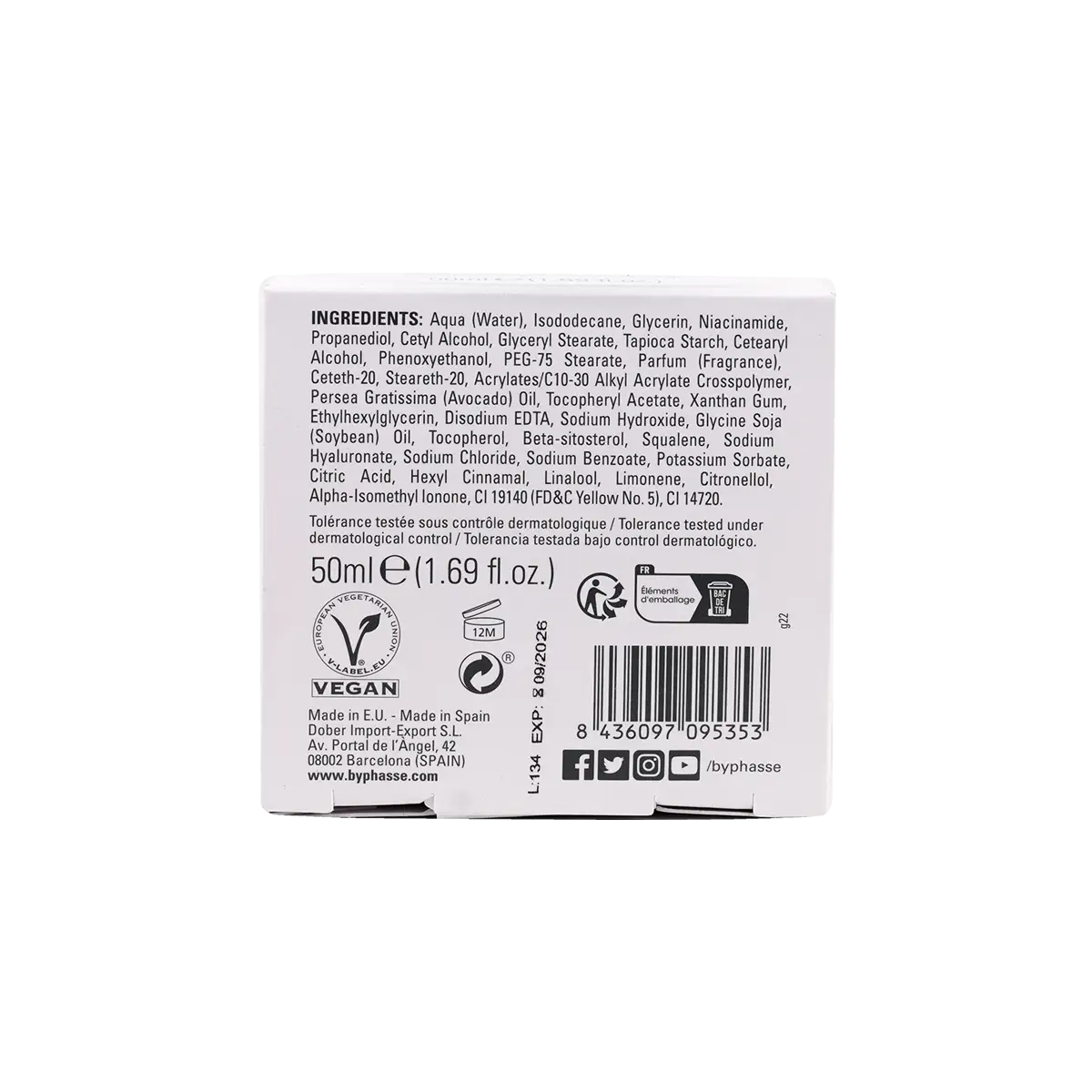 Byphasse Anti-Dark Spots Cream 50ml-5353