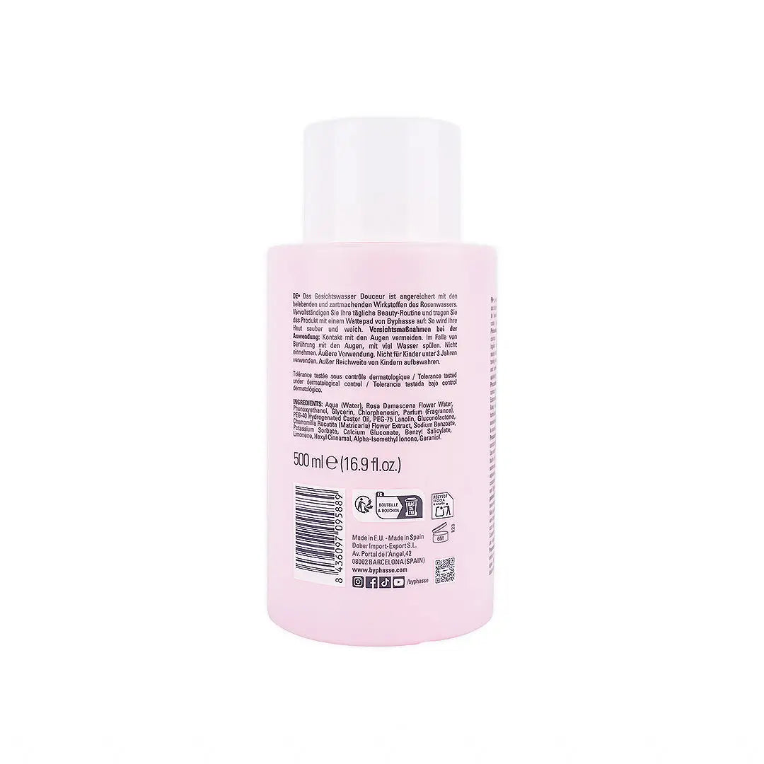 Byphasse Gentle Toning Lotion 500ml- Rose Water