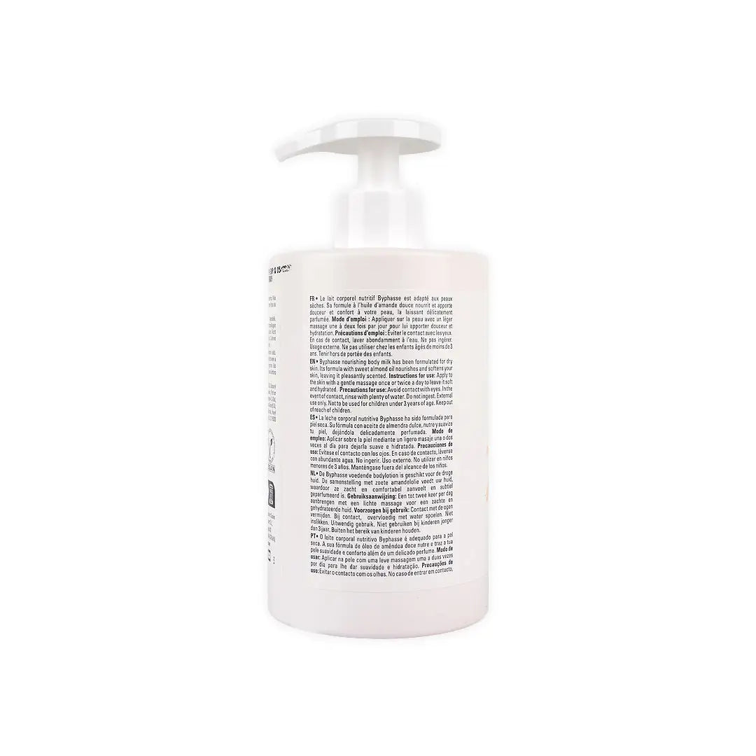 Byphasse Nourishing Body Milk 500ml- Sweet Almond Oil 5612