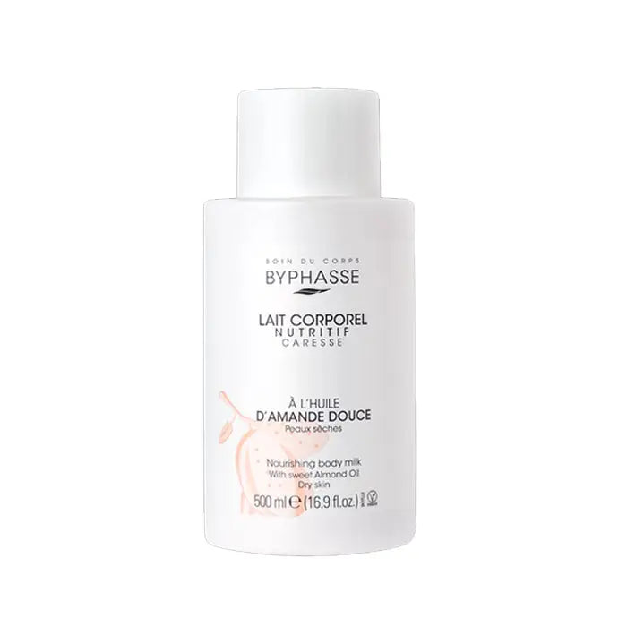51432-Byphasse Nourishing Body Milk 500ml- Sweet Almond Oil +3