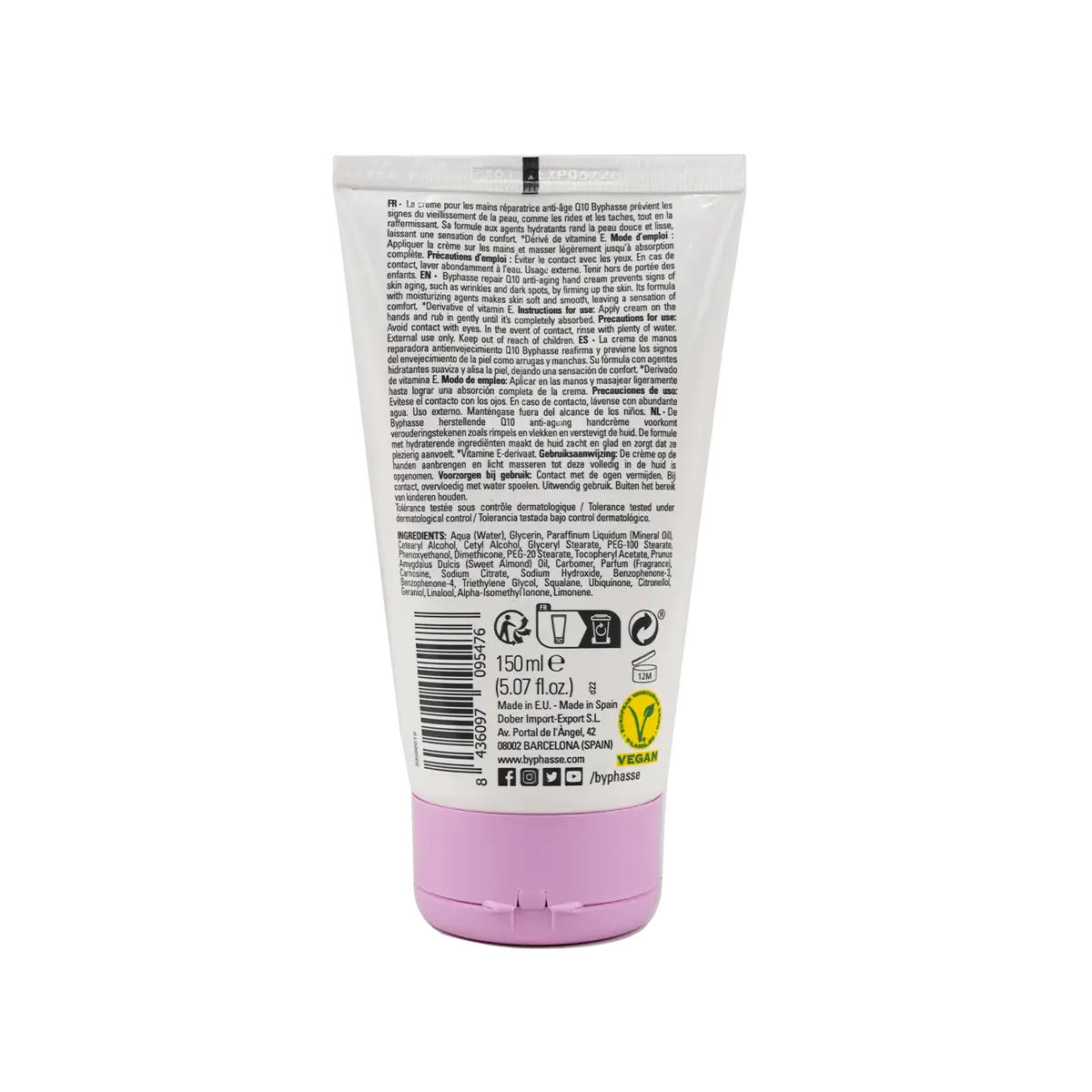 Byphasse Repair Q10 Anti-Aging Hand Cream 150ml - 5476