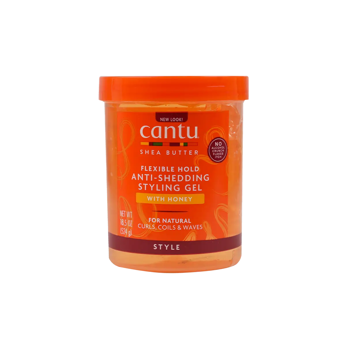51444-Cantu Flexible Hold Anti-Shedding Styling Gel 524G