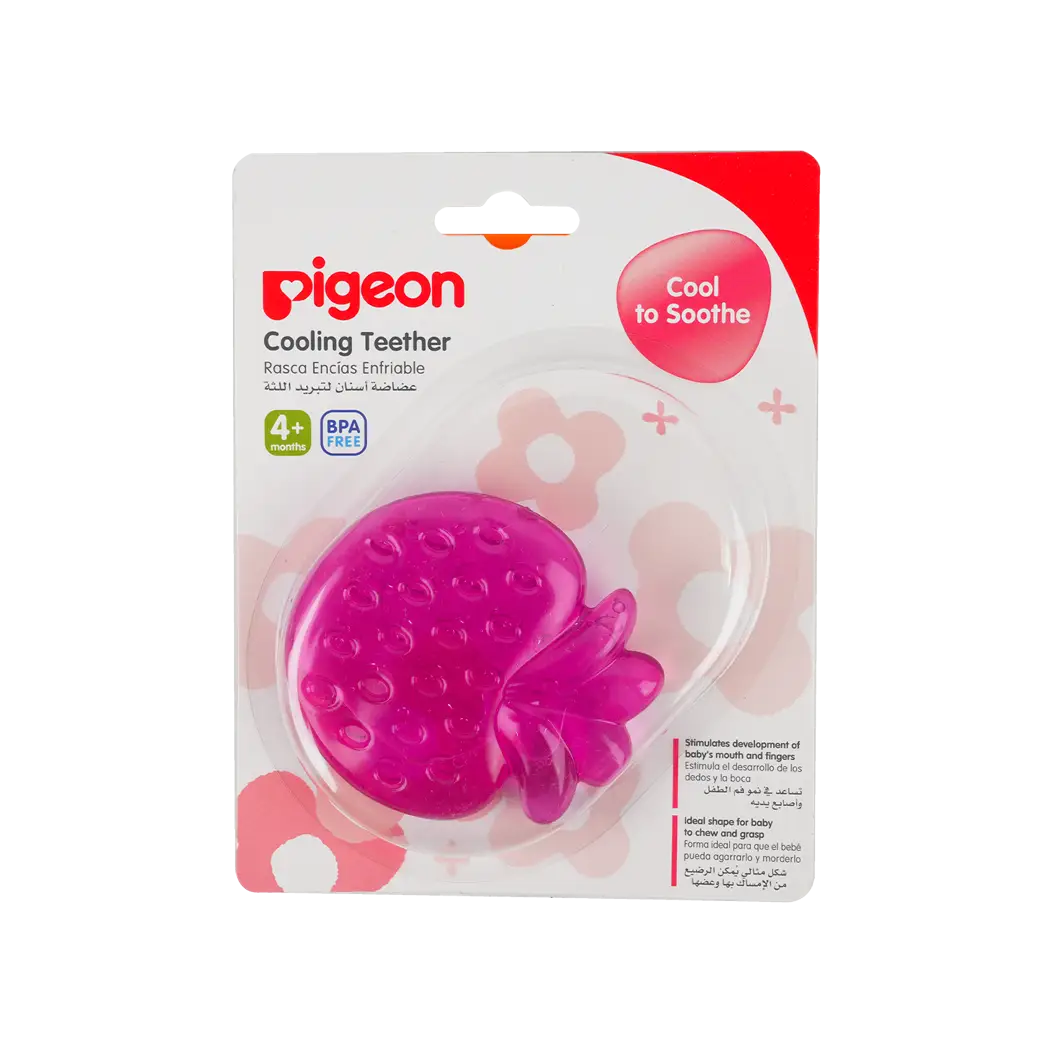 Pigeon Cooling Teether Strawberry-13907
