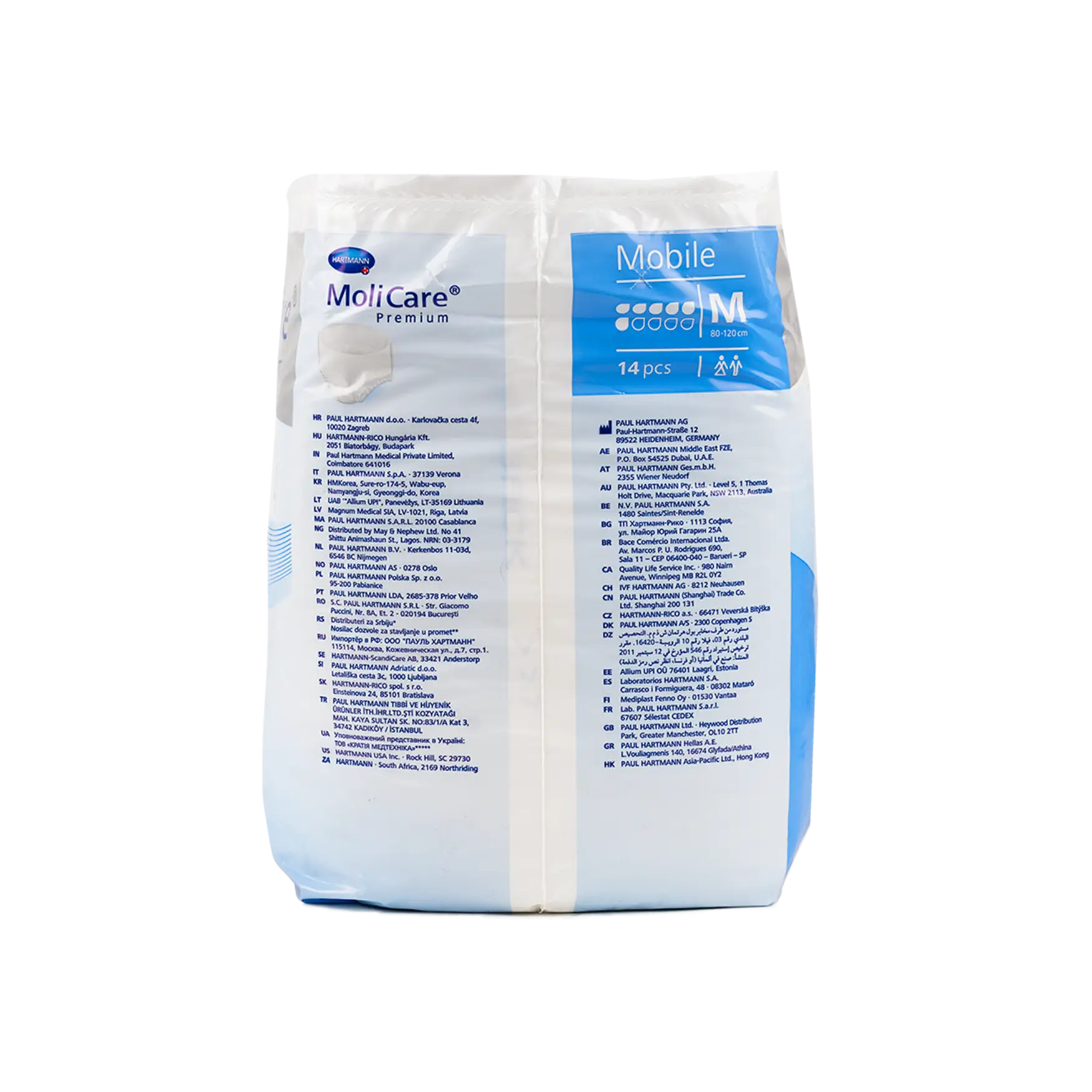 Hartmann Molicare Premium Mobile 14pcs-Medium