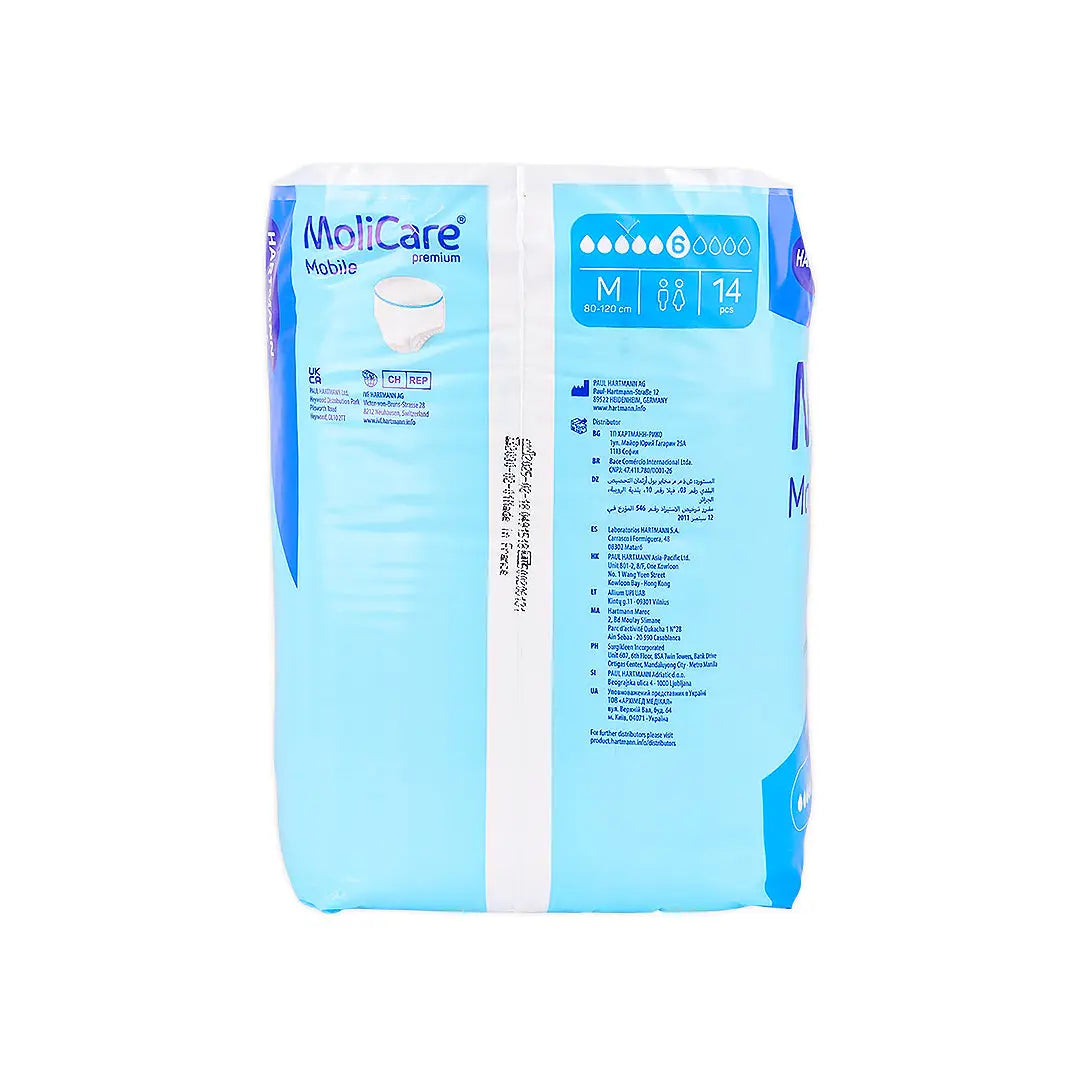 Hartmann Molicare Premium Mobile 14pcs-Medium
