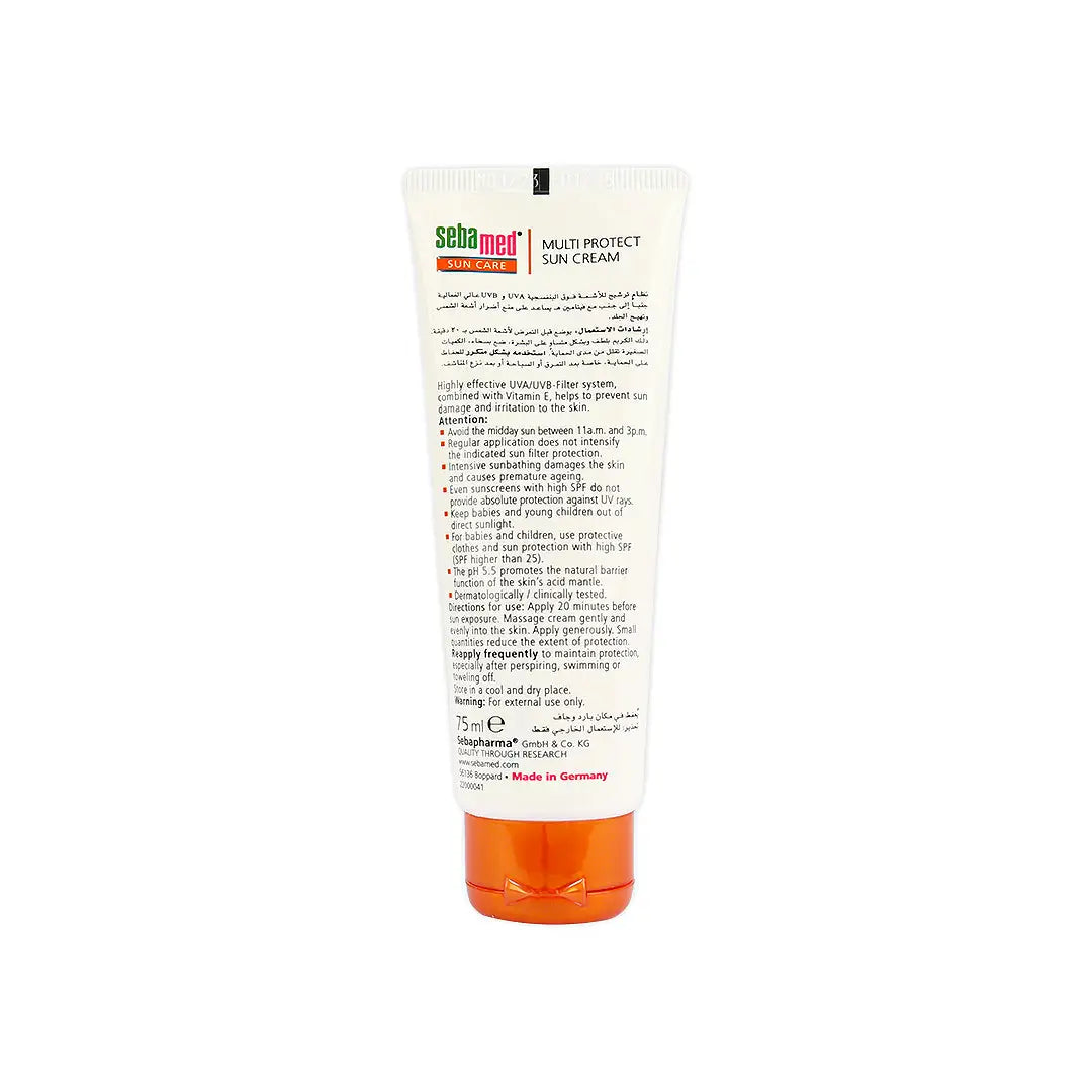 51449-Sebamed Multi Protect Sun Cream SPF30+ 75ml +3