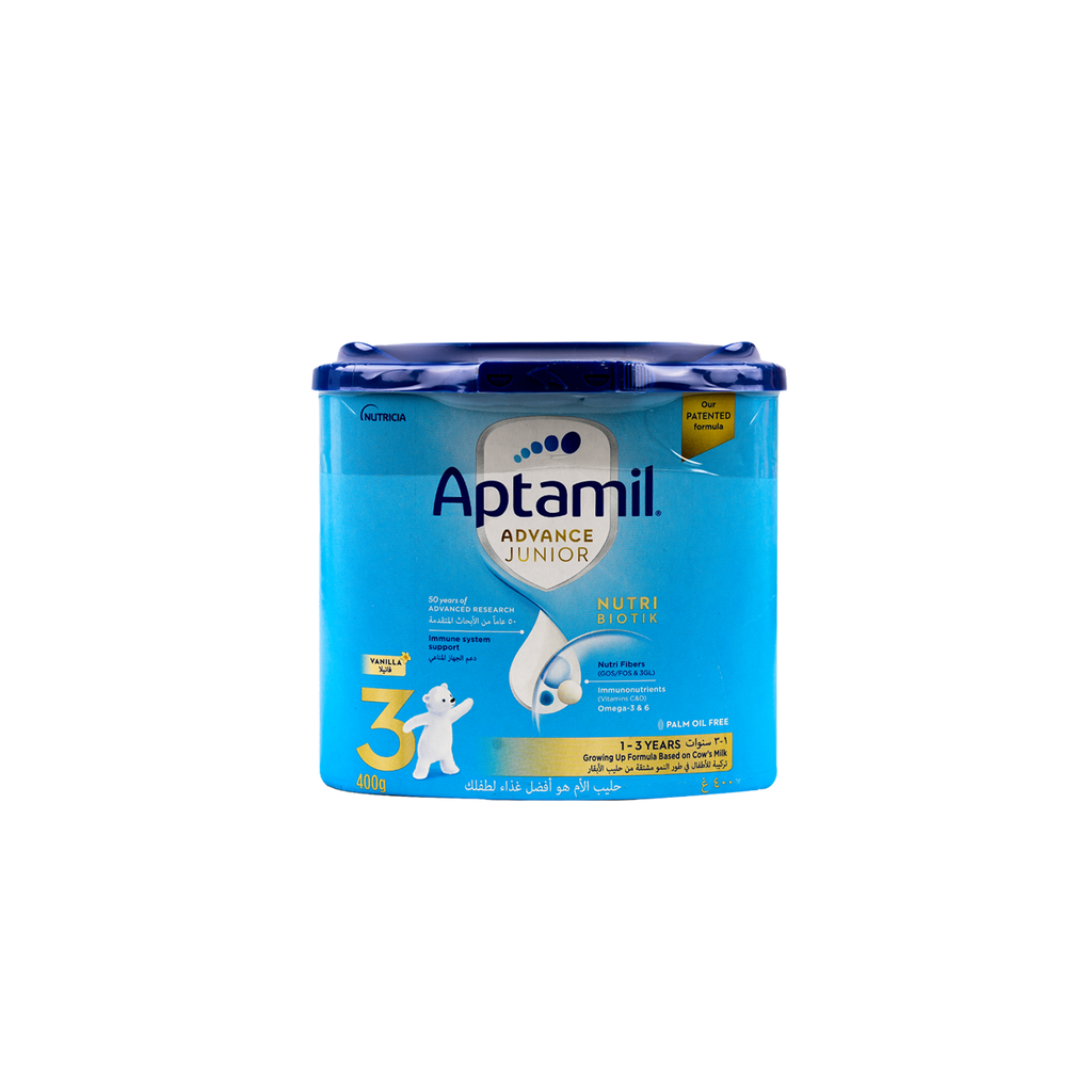 Aptamil Advance Junior Nutri Biotik No.3 Milk 400gm-Vanilla