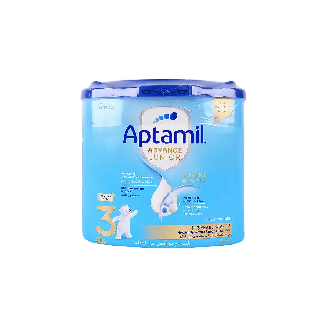 51451-Aptamil Advance Junior Nutri Biotik No.3 Milk 400gm-Vanilla