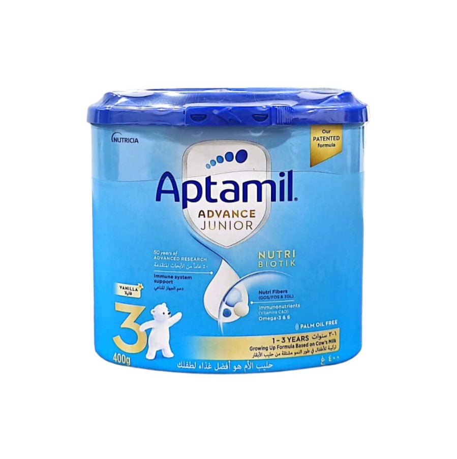 Aptamil Advance Junior Nutri Biotik No.3 Milk 400gm-Vanilla