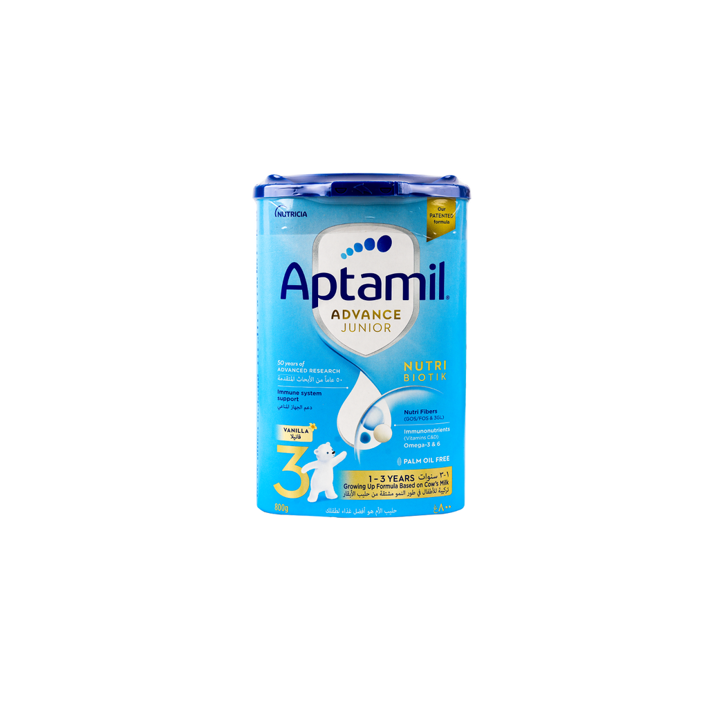 Aptamil Advance Junior Nutri Biotik No.3 Milk 800gm-Vanilla