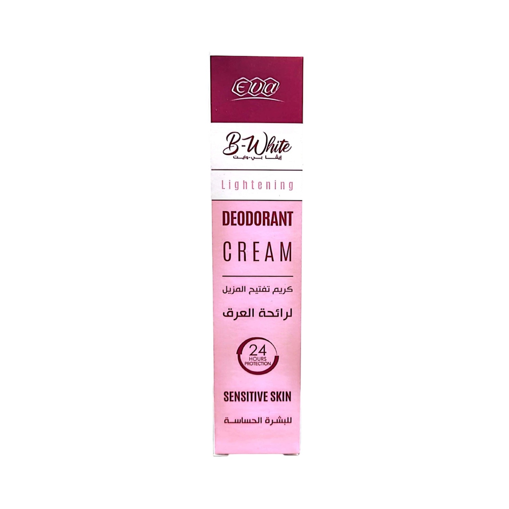 Eva B-White Lightening Deodorant Cream24h 45g-Sensitive Skin
