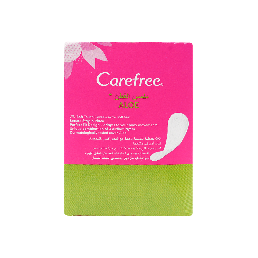 Carefree Cotton Feel Aloe 30pads