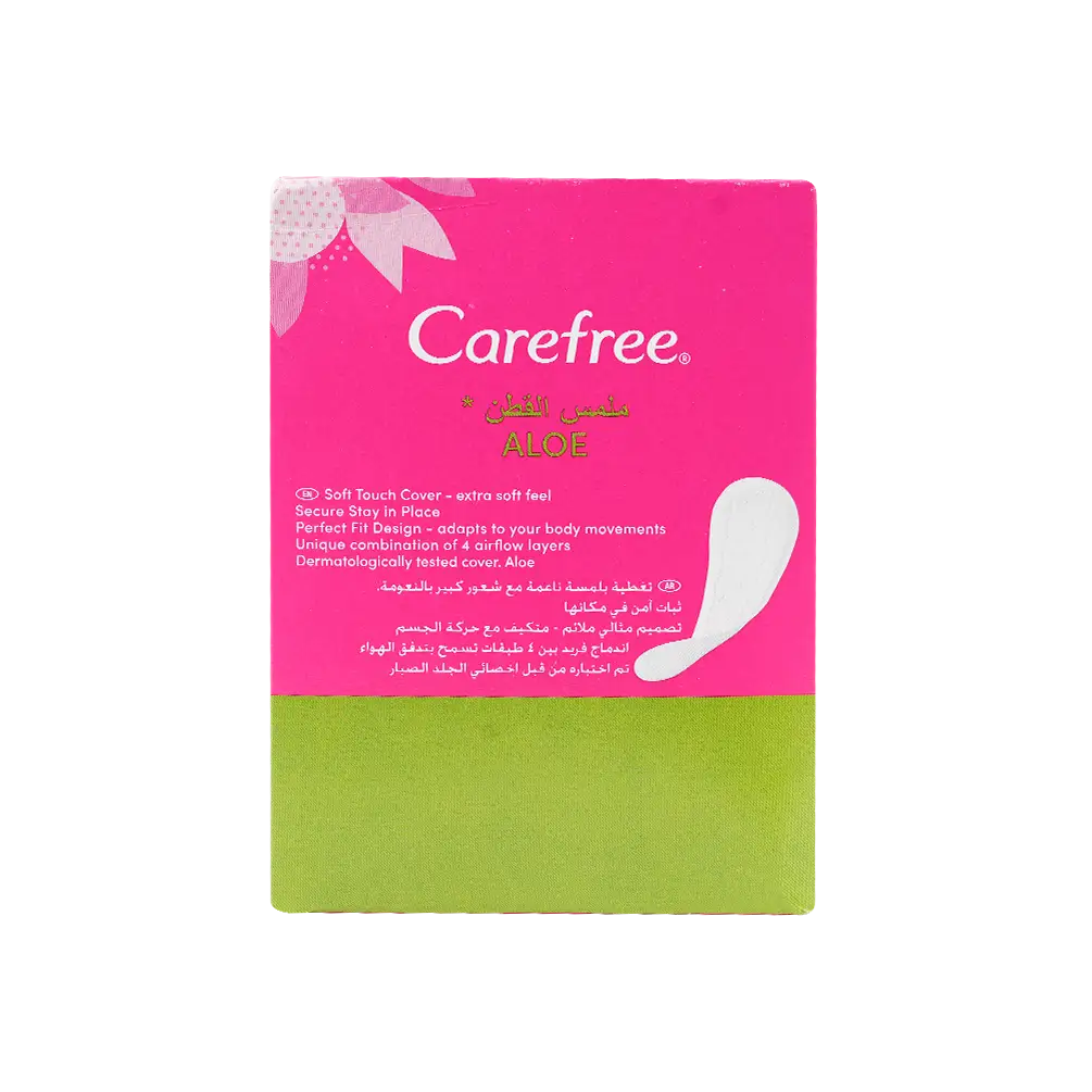 Carefree Cotton Feel 30Pcs-Aloe