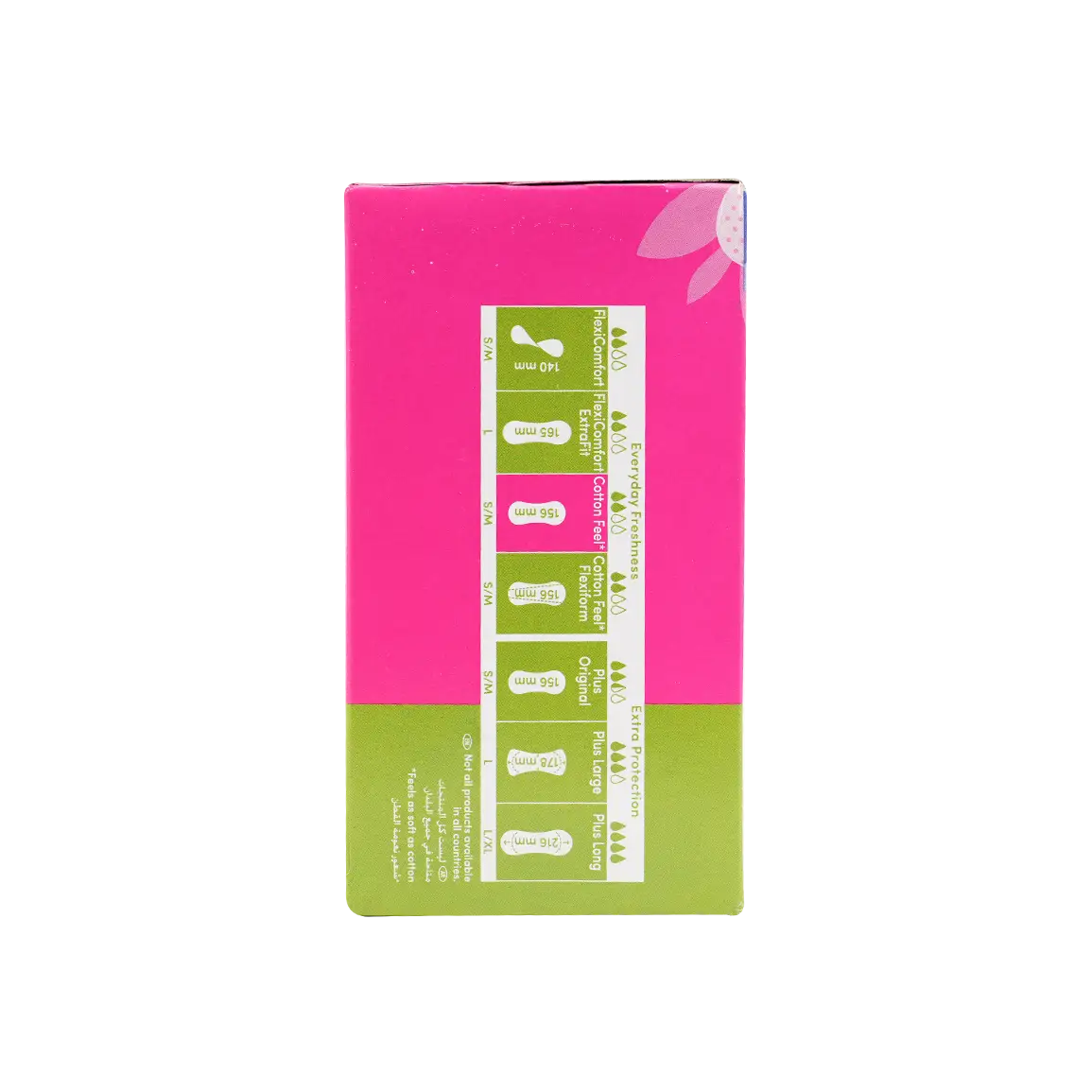 Carefree Cotton Feel 30Pcs-Aloe