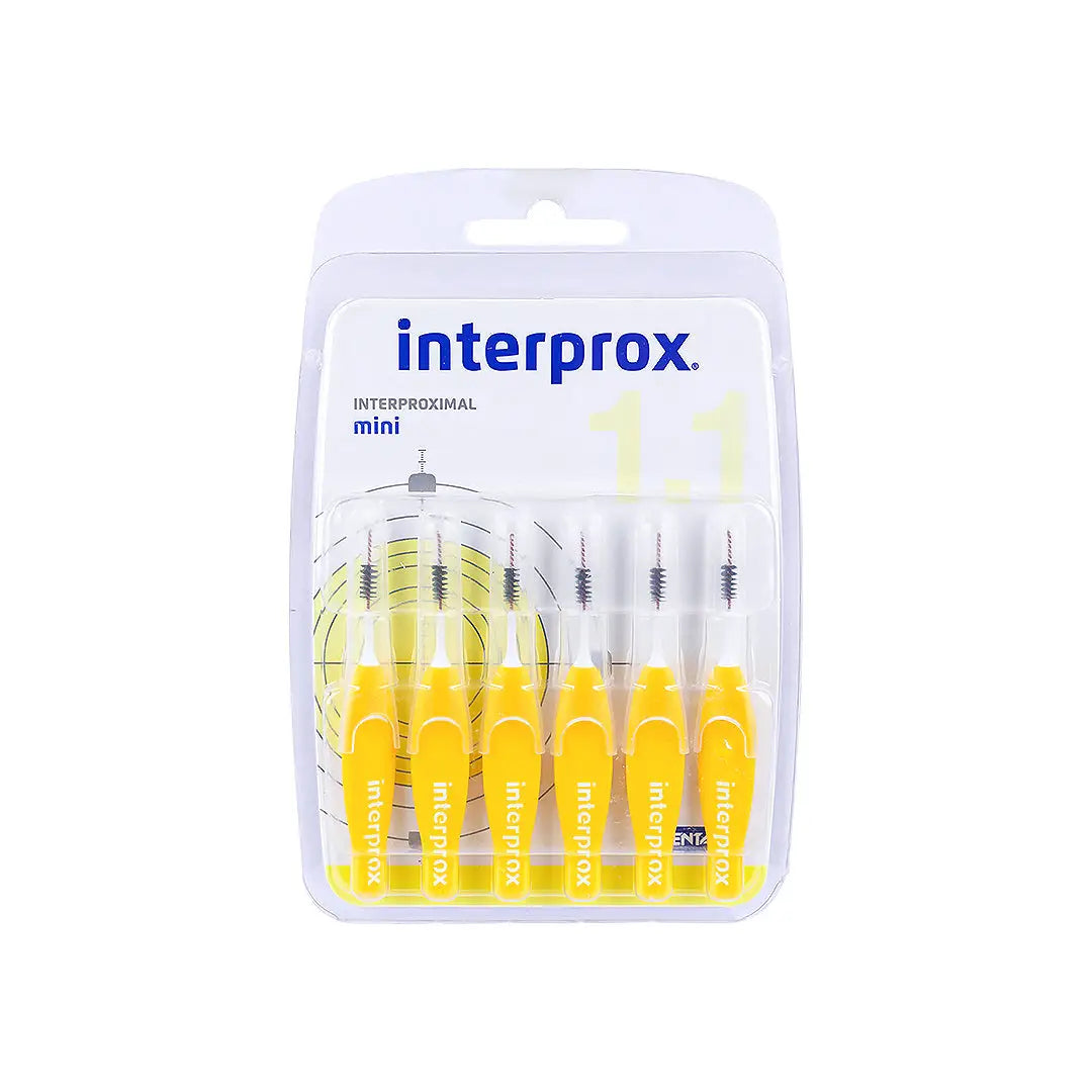 51488-Dentaid Interprox Brush Yellow 1.1m Mini