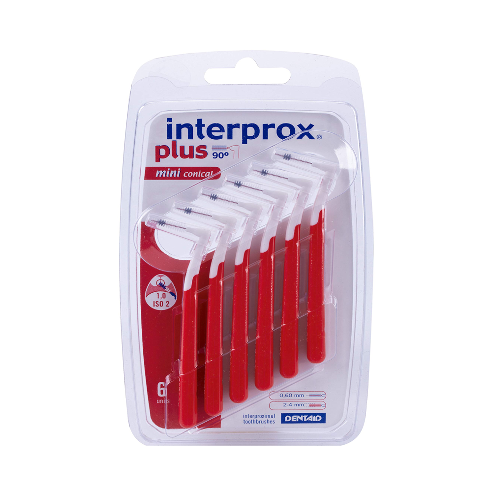 Dentaid Interprox Plus Red - Mini Conical 1.0 m