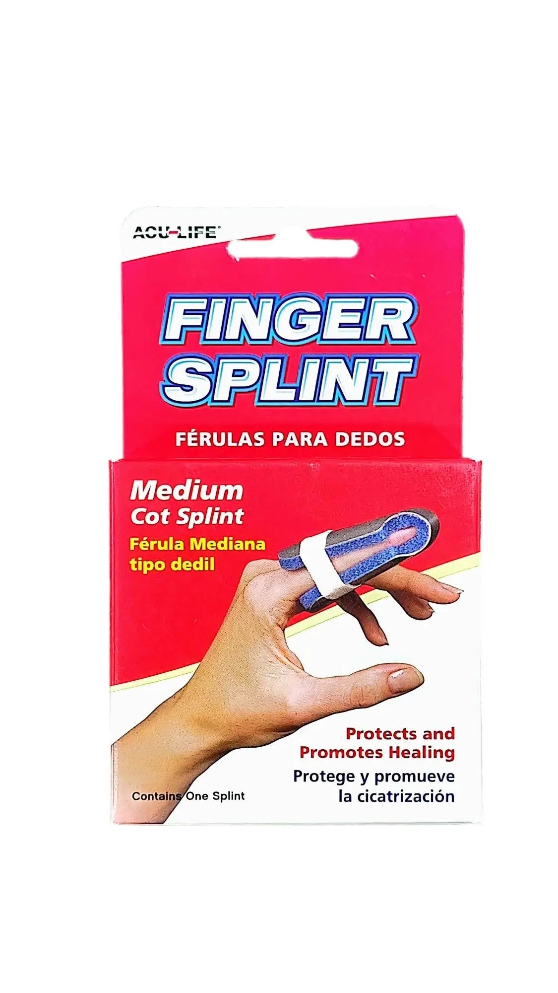 51502-Acu-Life Finger Cot Splint Medium -212AM