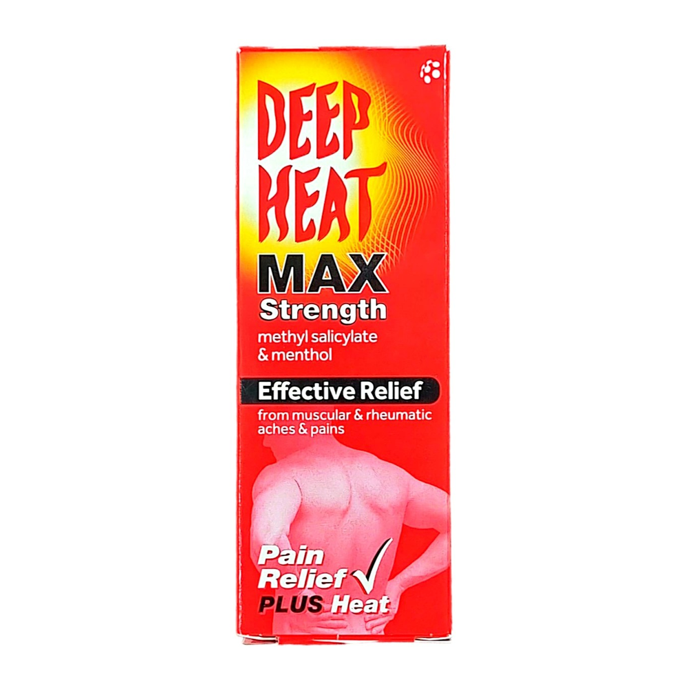 Deep Heat Max Strength Pain Relief 35g – Pharmazone