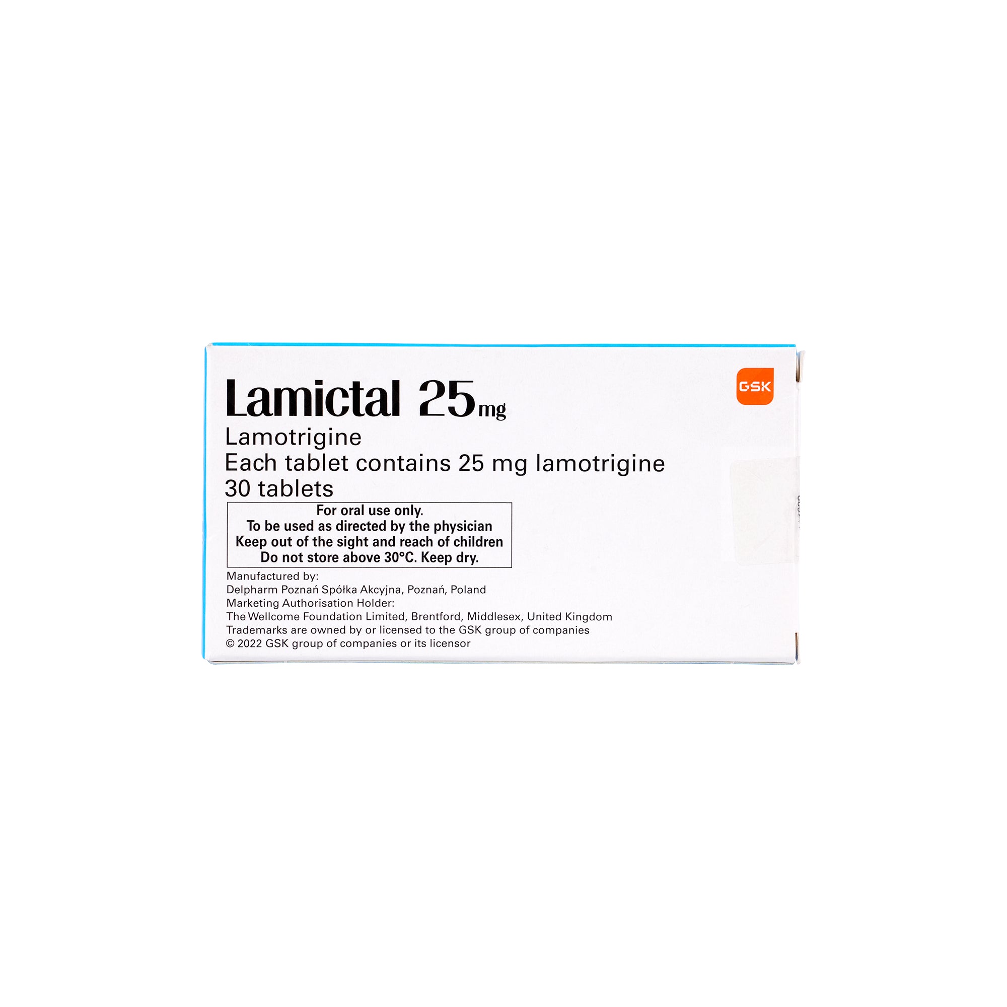51507-Lamictal 25Mg 30  Tablets +1