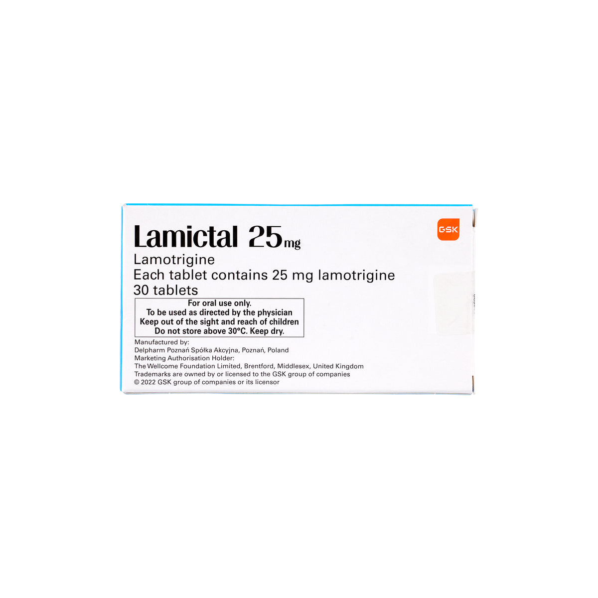 51507-Lamictal 25Mg 30  Tablets +1