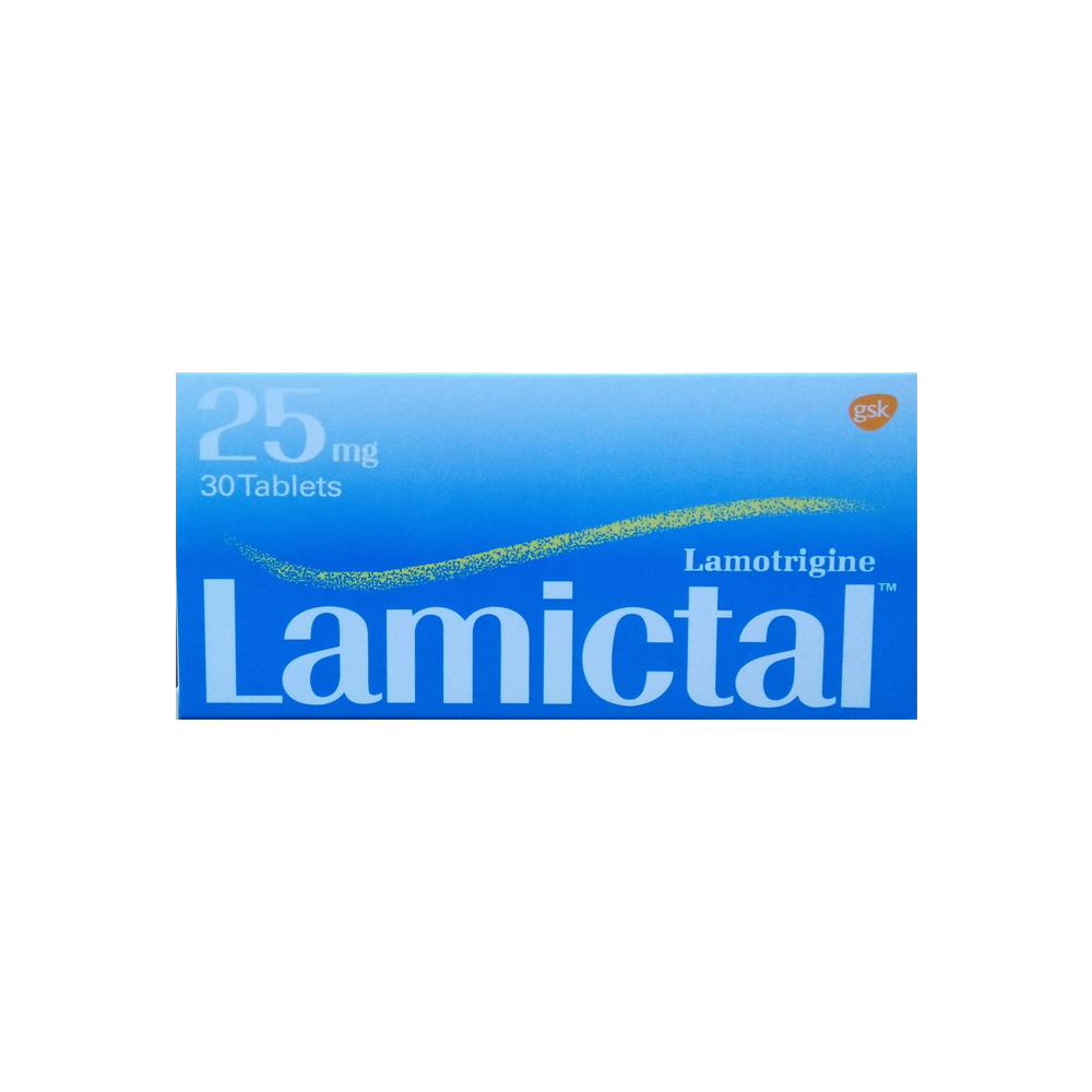 Lamictal 25mg 30 Tablets