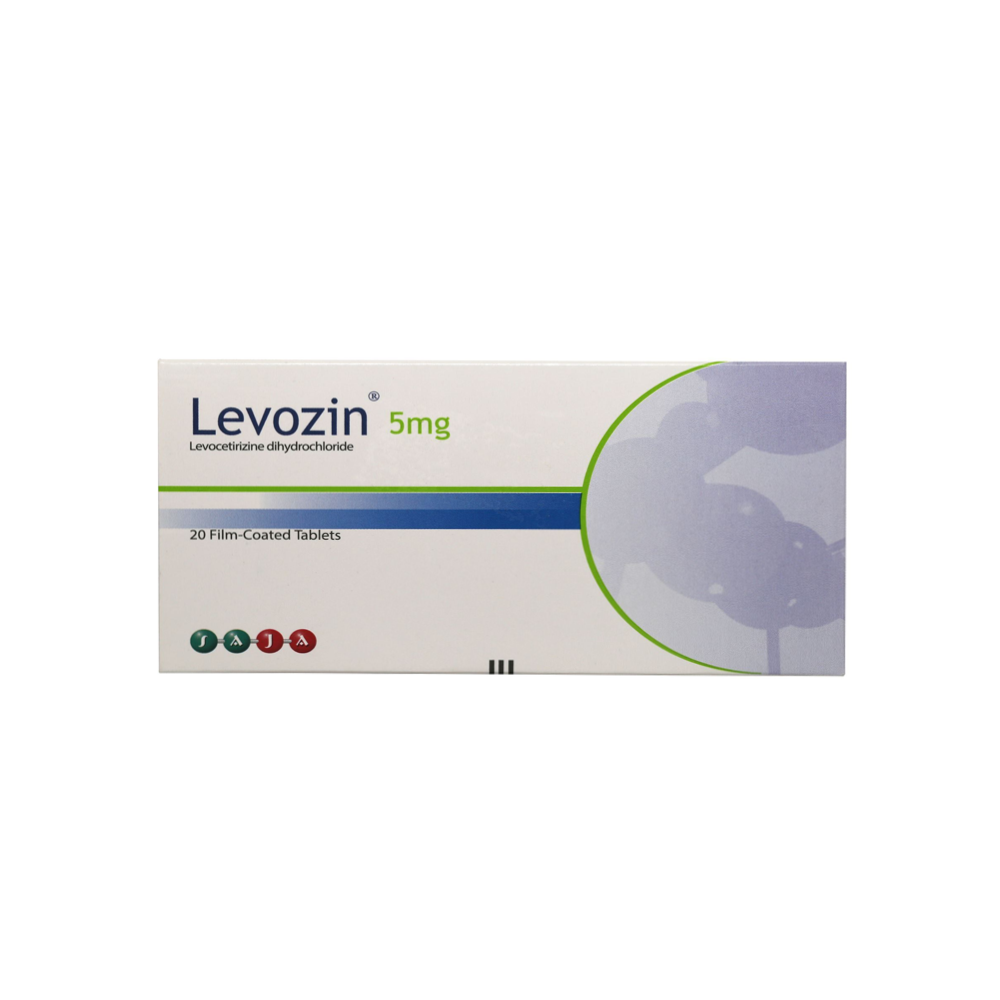 Levozin 5mg 20 Tablets