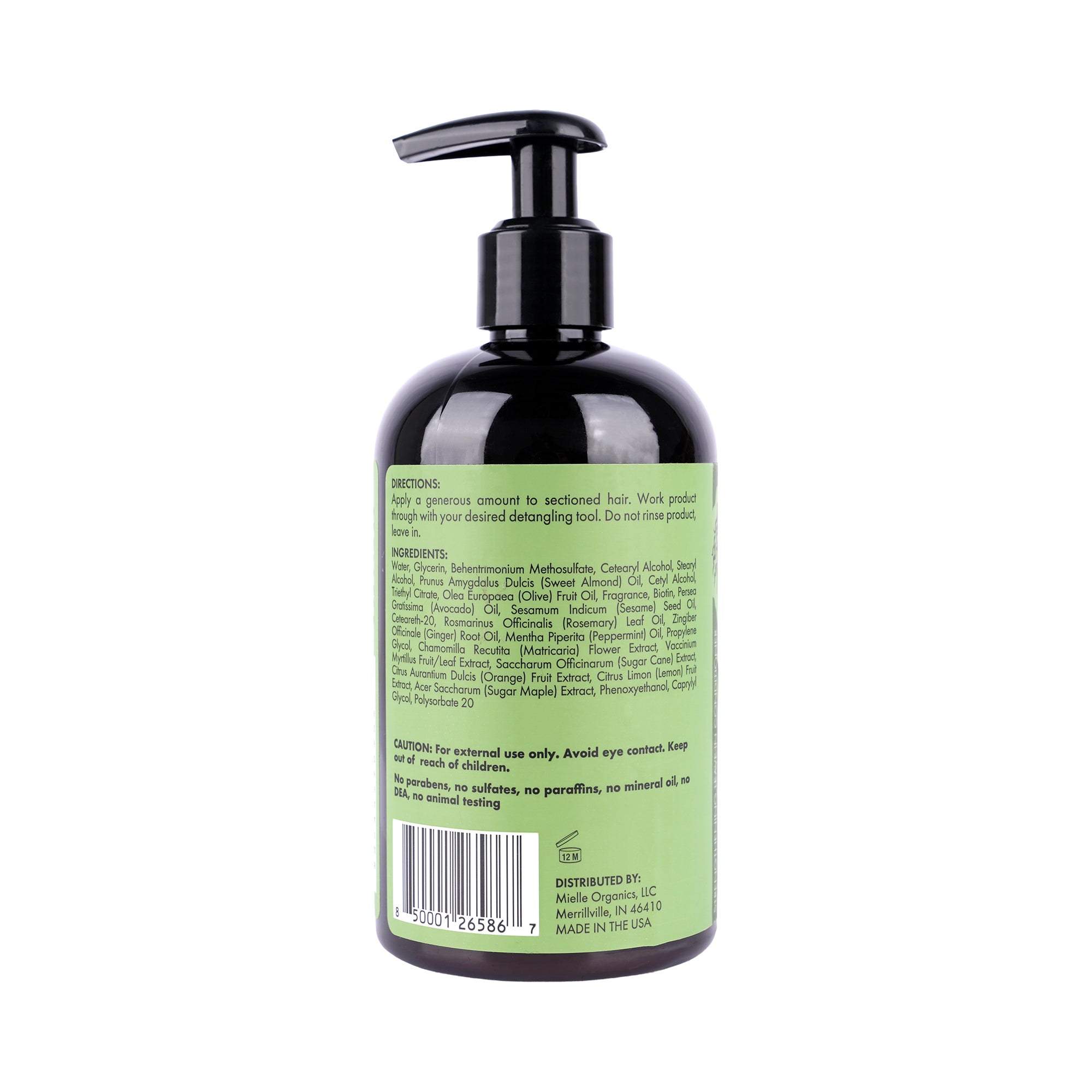 51514-Mielle RosemaryMint Strengthening Leave-in Conditioner 355ml +1