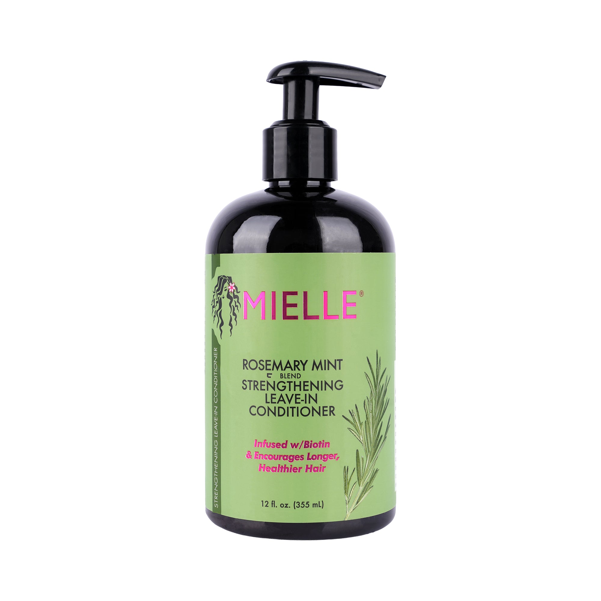 51514-Mielle RosemaryMint Strengthening Leave-in Conditioner 355ml +0