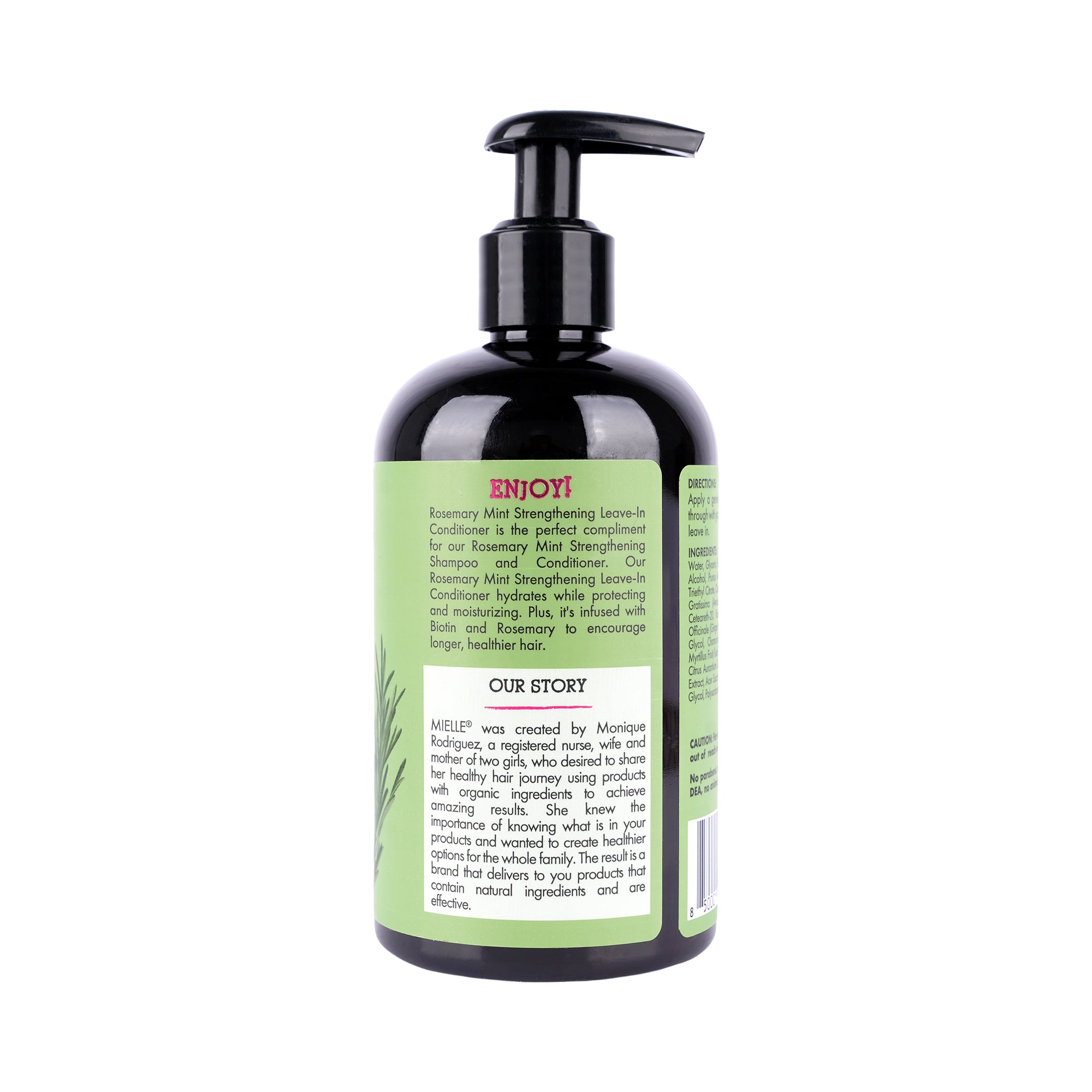 51514-Mielle RosemaryMint Strengthening Leave-in Conditioner 355ml +2