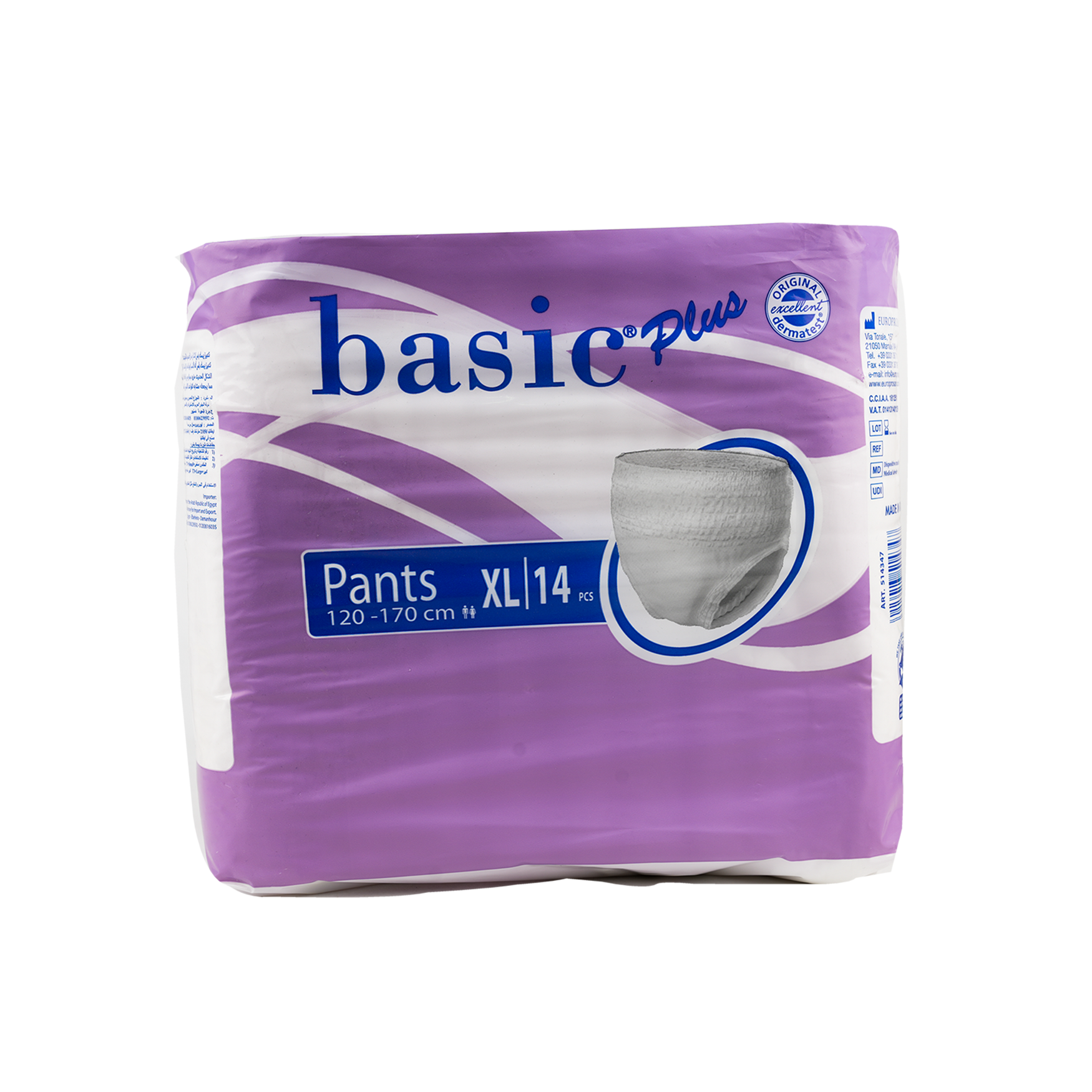 Basic Plus Pants 14pcs - Xl