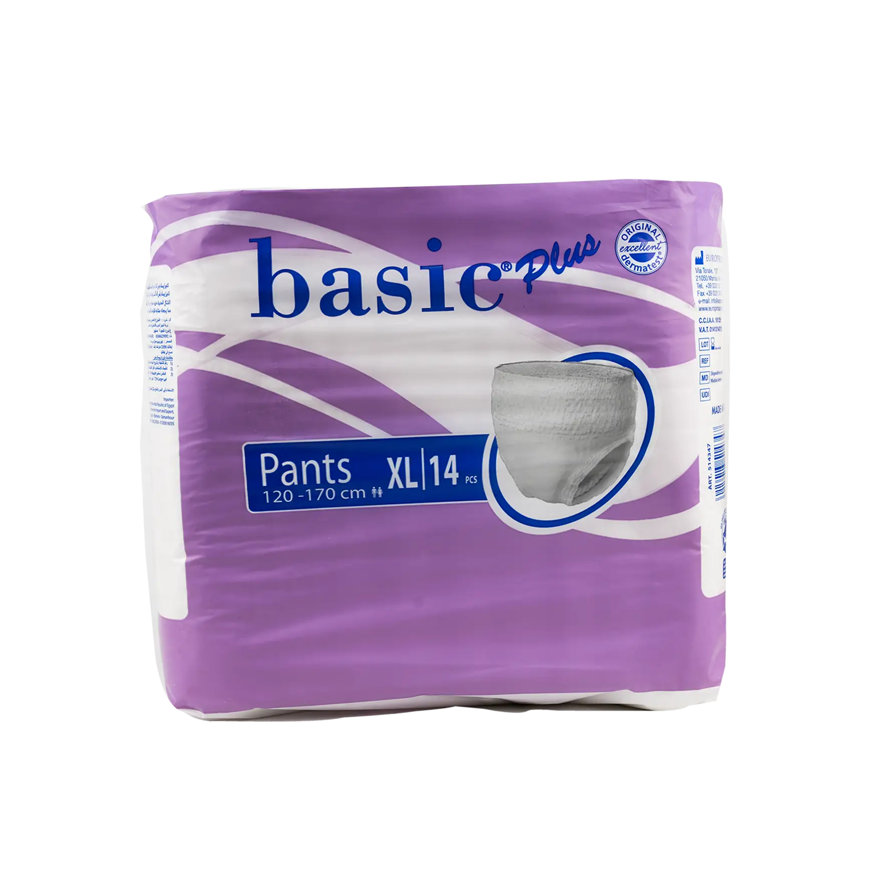 Basic Plus Pants 14pcs - Xl