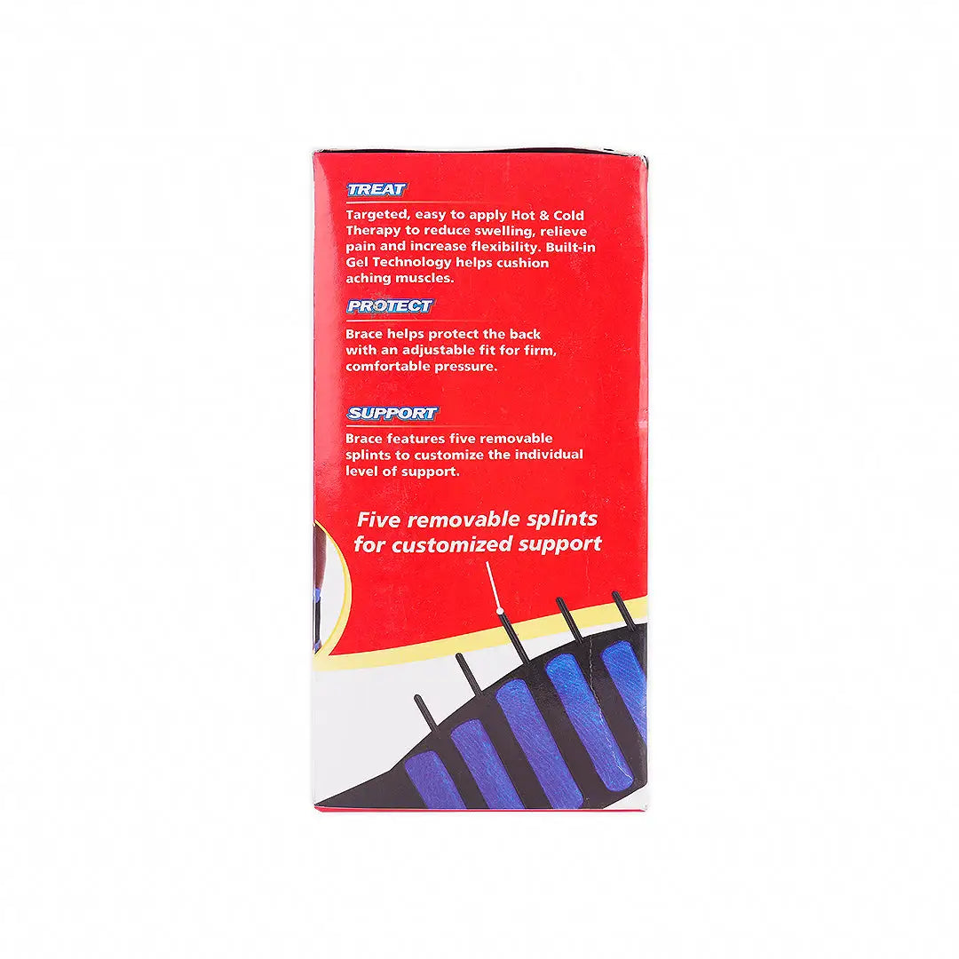 acu life back therapy brace hot cold system 400629