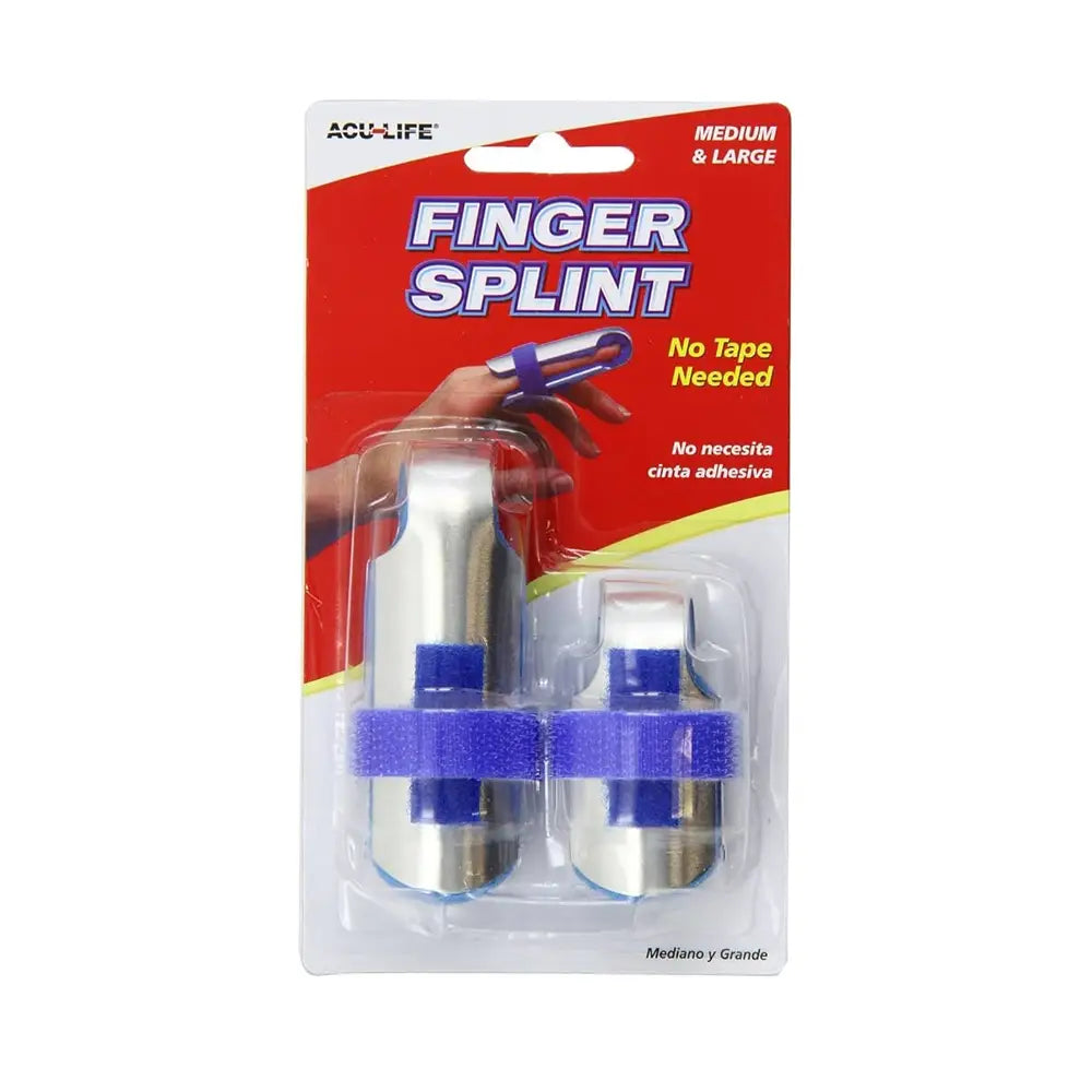 51524-Acu-life Finger Splint Medium / Large 400529