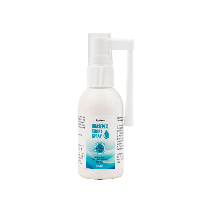 51527-Omipharm Oraseptic Throat Spray 50ml +3