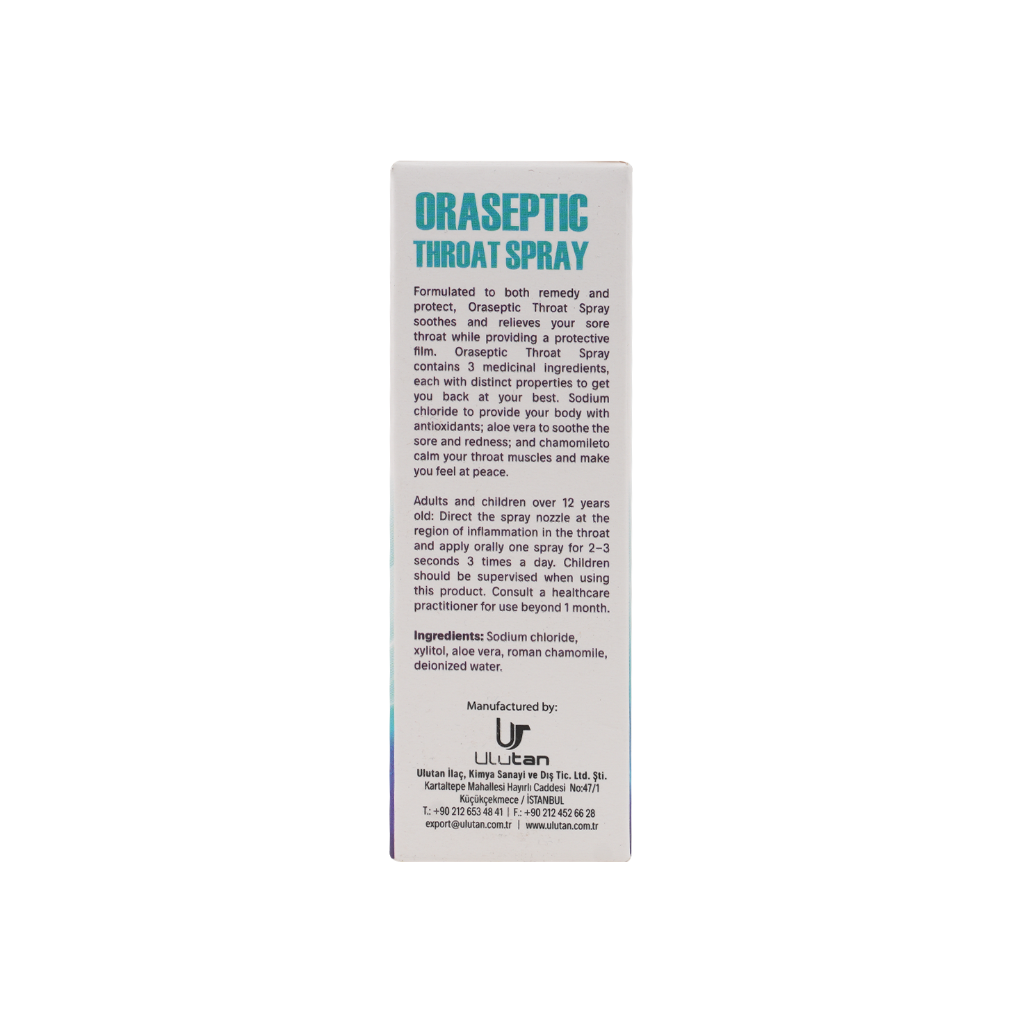 Omipharm Oraseptic Throat Spray 50ml