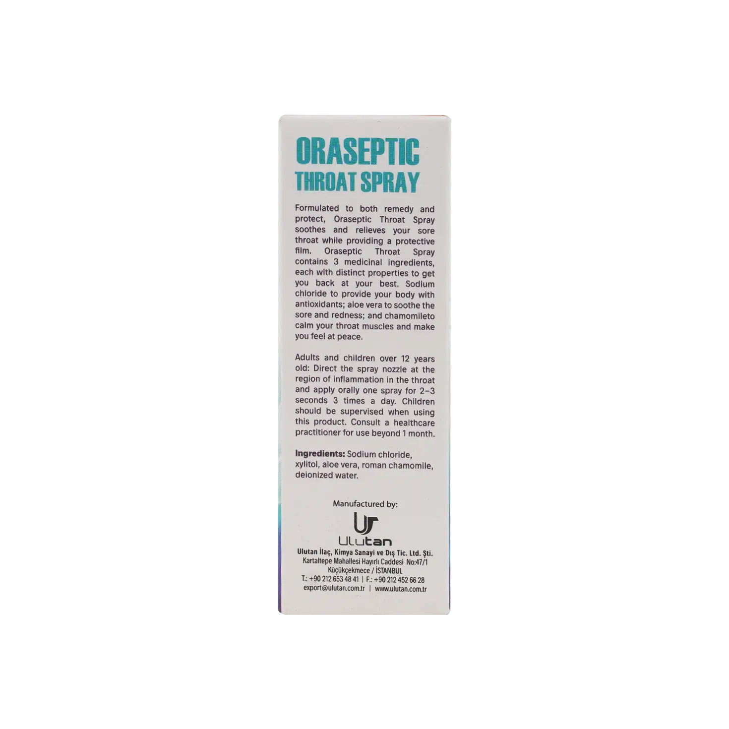 Omipharm Oraseptic Throat Spray 50ml