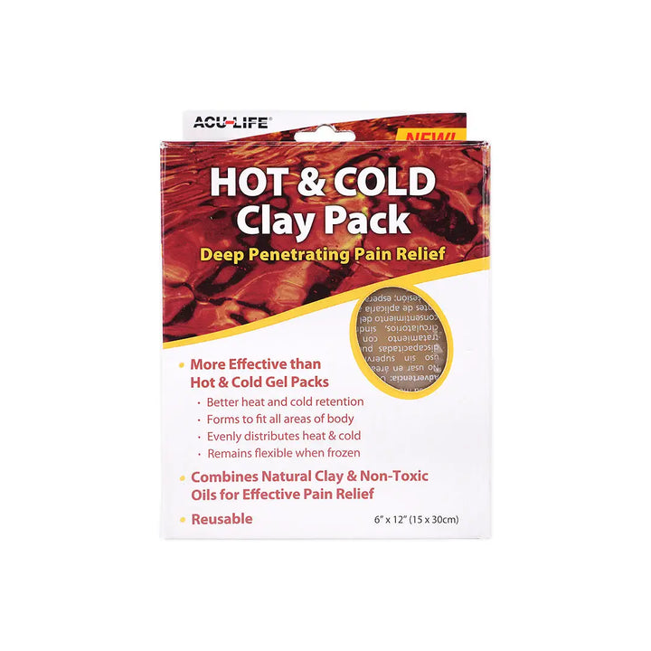 51529-Acu-Life Hot &amp; Cold Clay Pack 15X30 Cm - 400833 +3