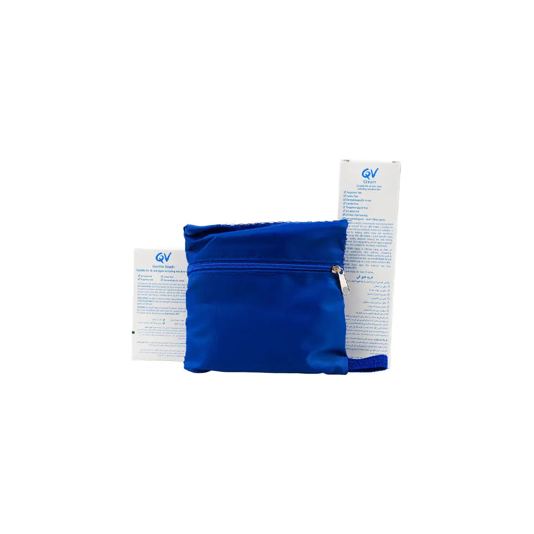 Qv Gentel Wash 40ml & Cream 100g + Cooling Towel Hajj & Umrah