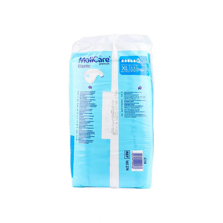 51539-Hartmann Molicare Premium Elastic 14pcs - XL +2