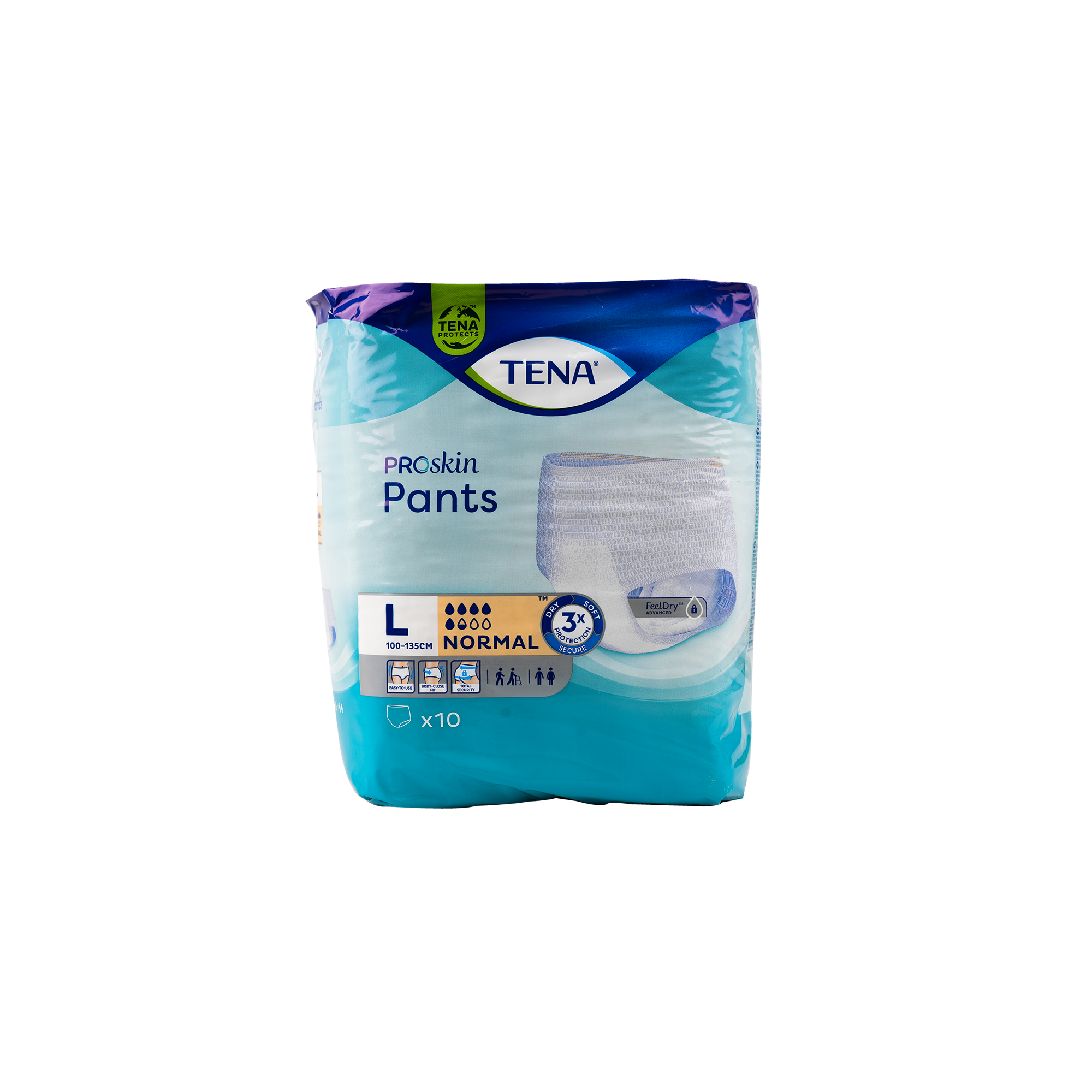 Tena Proskin Pants Normal 100-135cm 10pcs - Large