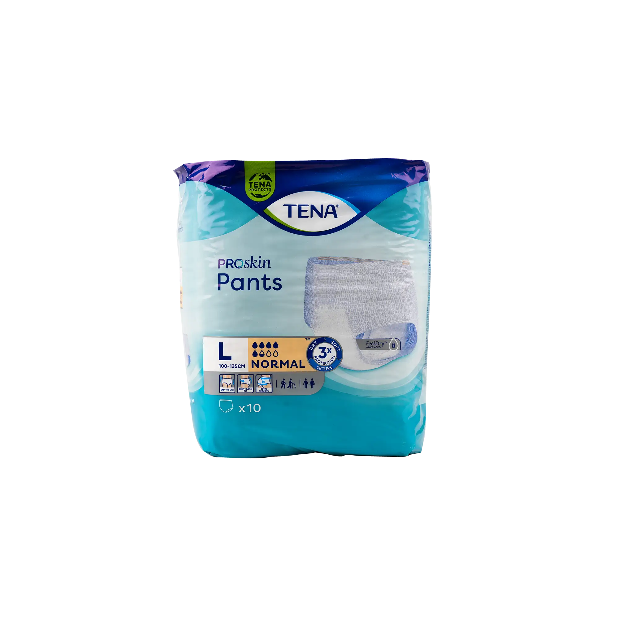 Tena Proskin Pants Normal L 100-135cm 10Pcs