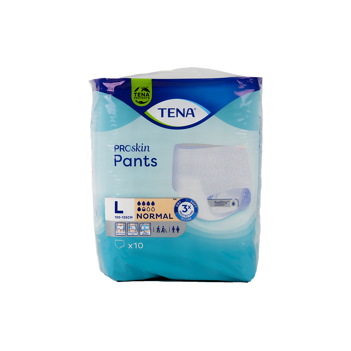 Tena Proskin Pants Normal 100-135cm 10pcs - Large