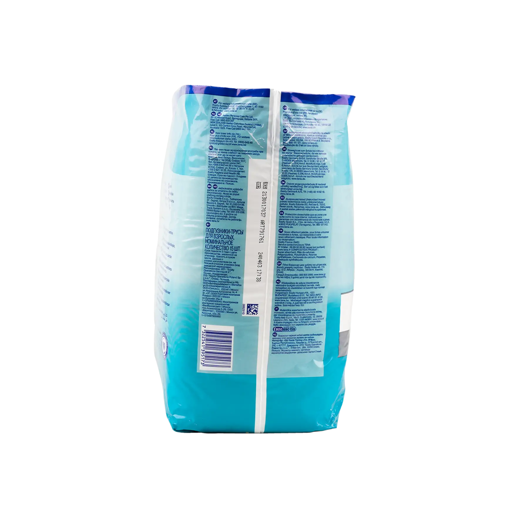 Tena Proskin Pants Normal XL 120-160cm 15Pcs